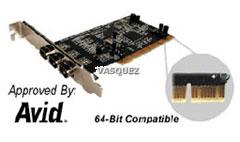 Pyro PCI FireWire-Karte (64Bit - Avid zertifiziert)