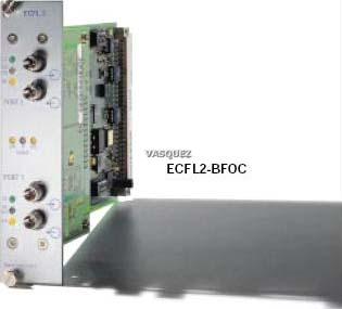 Einschubmodul ECFL2-BFOC ETHERNET-Fiber-Optic-Interface-Karte (2000m) 2Ports